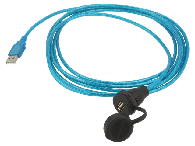 Kabel-adapter; USB-A aansluiting,USB-A-stekker; 1310; USB 2.0 Kabel-adapter; USB-A aansluiting,USB-A-stekker; 1310; USB 2.0